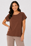 Blusa brisa carioca chocolate